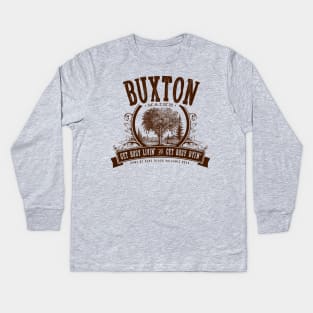 Buxton Maine Kids Long Sleeve T-Shirt